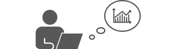 自身でシミュレーションしているイラスト